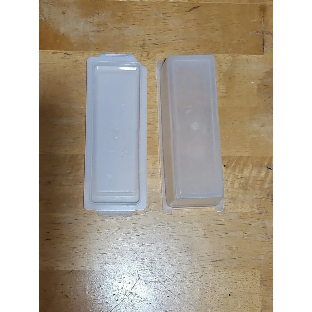 Vintage Tupperware Butter Dish Keeper 637 Top And 636 Bottom